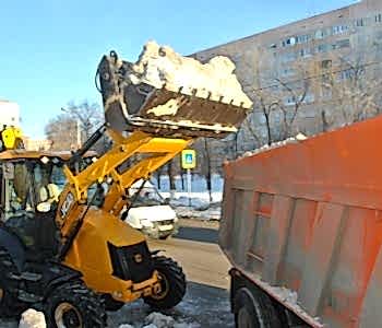 Механизированная уборка территории, вывоз снега - КЛИНИНГ В АЛМАТЫ И ОБЛАСТИ